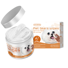Tear Stain Removal Wipes for Dogs - Natural Eye Care