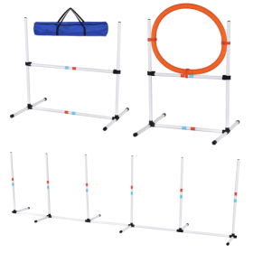 Dog Agility Equipment: 3-Piece Set, Obstacle Course Training