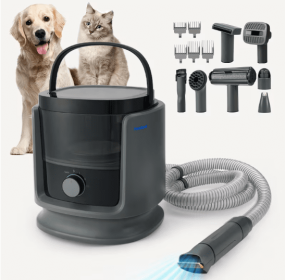 Pet Grooming Vacuum - 9-in-1 Grooming Tool
