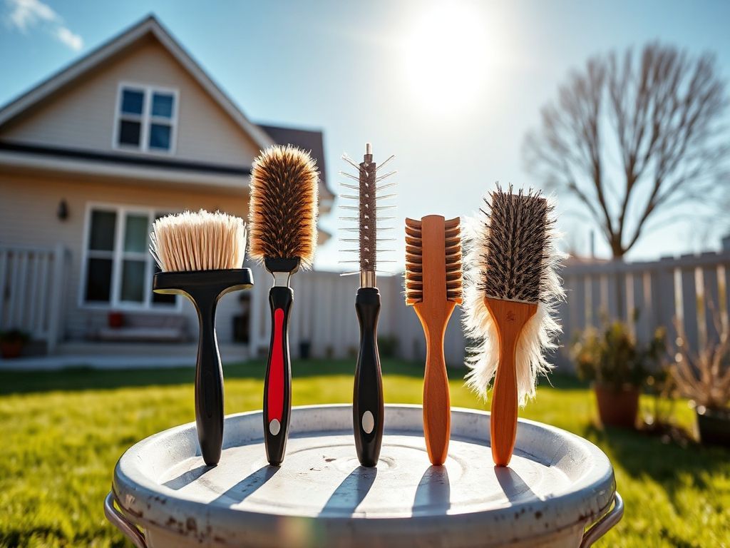 Dog Grooming Brushes - Slicker brush, Pin brush, Bristle brush, Rake brush